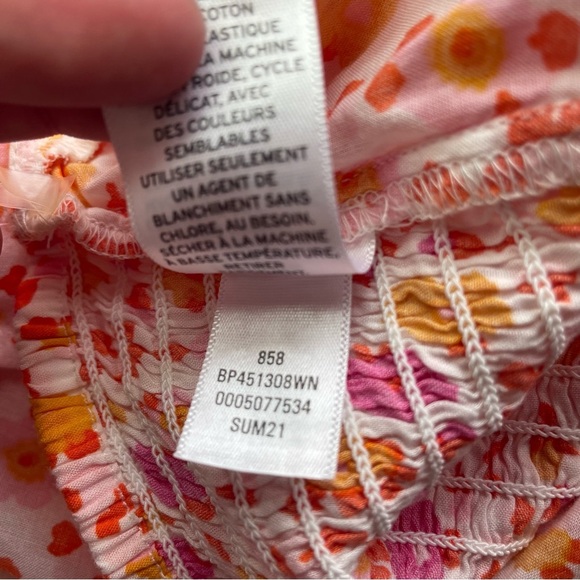 BP Floral Crop Halter Top - Picture 7 of 8